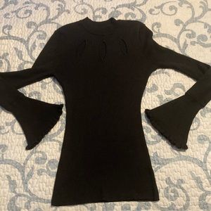 Beautiful  black Junior's size M sweater top by Candie's!